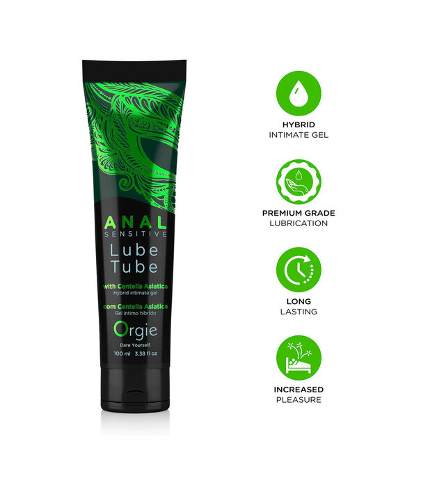 Orgie Lube Tube Anal Sensitive - Anal Glijmiddel - 3 fl oz / 100 ml