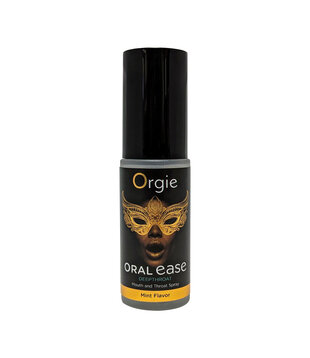 Oral Ease Deepthroat - Mond- en Keelspray - Munt Smaak - 0,5 fl oz / 15 ml