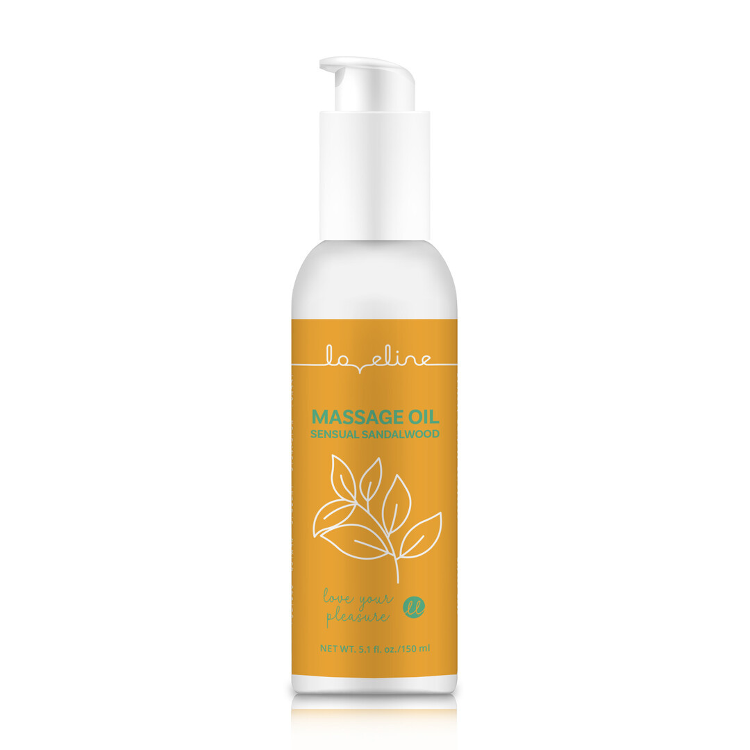 Loveline by Shots Massageolie - Sensuele Sandelhout - 5.1 fl oz / 150 ml