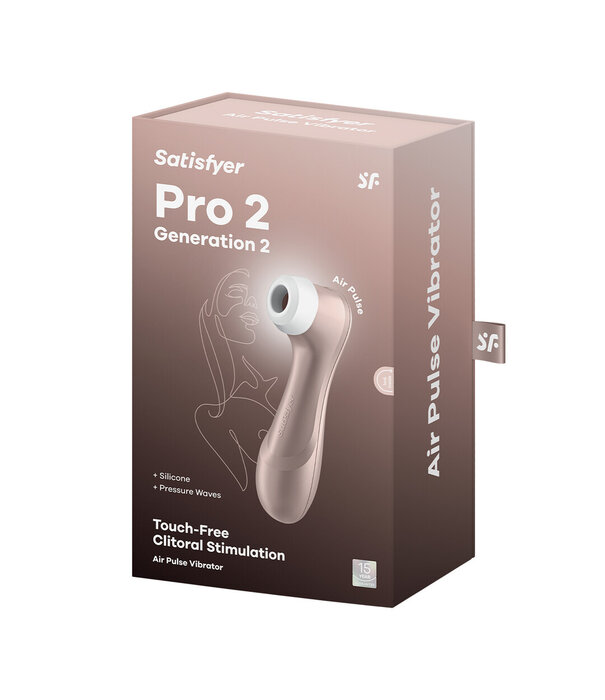 Satisfyer Pro 2 - Airpulse Stimulator - Lichtgoud