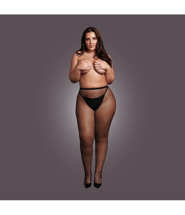 Le Désir by Shots Panty met Kleine Visnetstructuur - OSX - Zwart