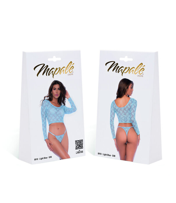 Mapalé Twee-delige Set - S/M - Lichtblauw