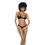 Twee-delige set - S/M - Zwart