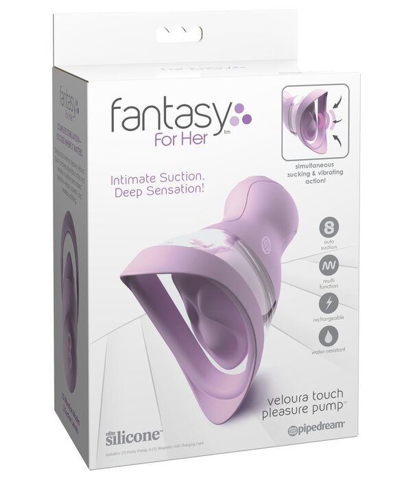 * Fantasy For Her Veloura Touch Pleasure Pump | Een Nieuwe Dimensie van Geno