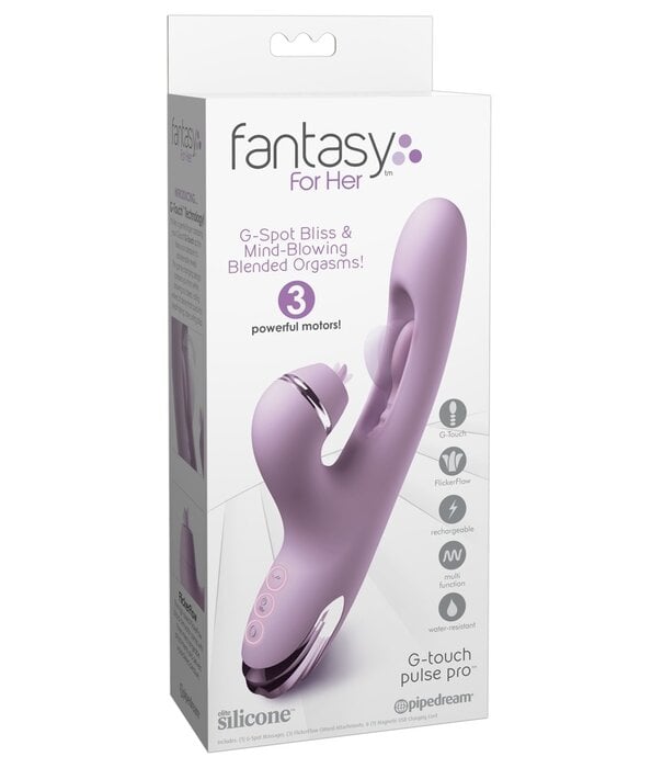 * Fantasy For Her Fantasy for G-Touch Pulse Pro - 3 motoren | volop beweging