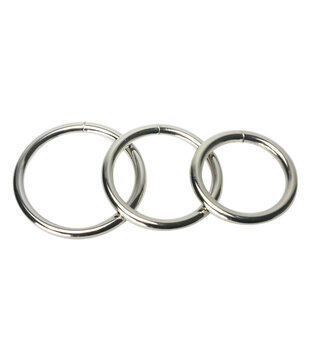 Trine - Stalen Cockring Collectie