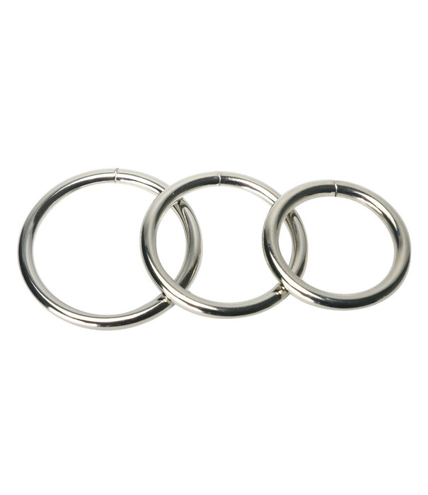Trine - Stalen Cockring Collectie