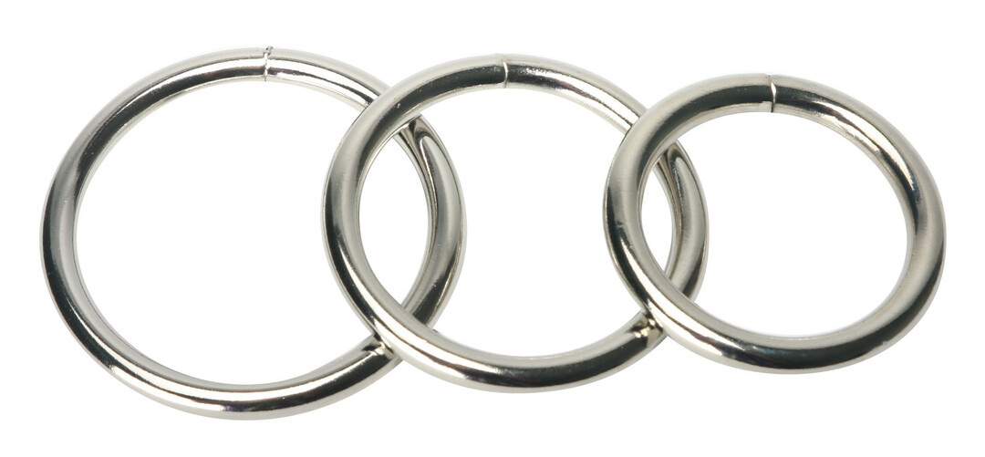 Trine - Stalen Cockring Collectie