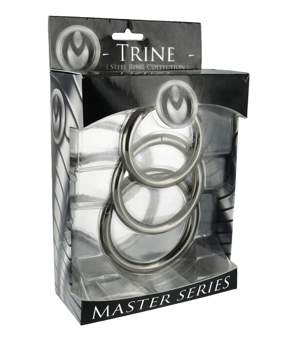 Trine - Stalen Cockring Collectie