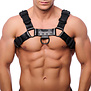 Bulldog Leren Harnas - S/M - Zwart