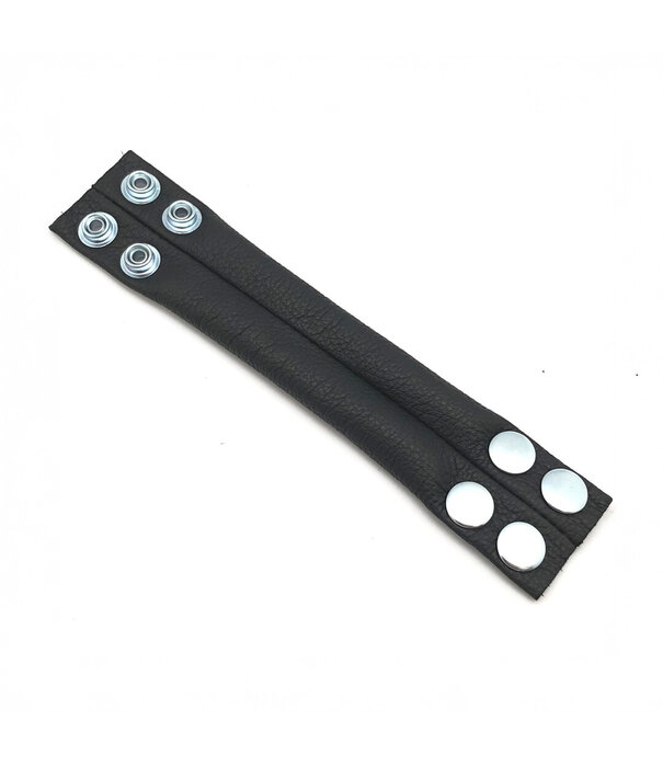 Red Leather Verstelbare Leren Ballstretcher 140 gr - Zwart