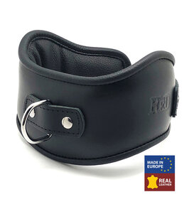 Leren Halsband - Zwart