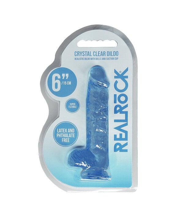 RealRock by Shots Realistische Dildo met Ballen - 6 / 15 cm