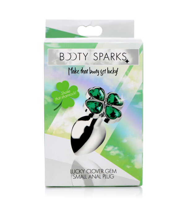 Lucky Clover Gem - Butt Plug - Klein