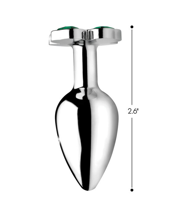 Lucky Clover Gem - Butt Plug - Klein