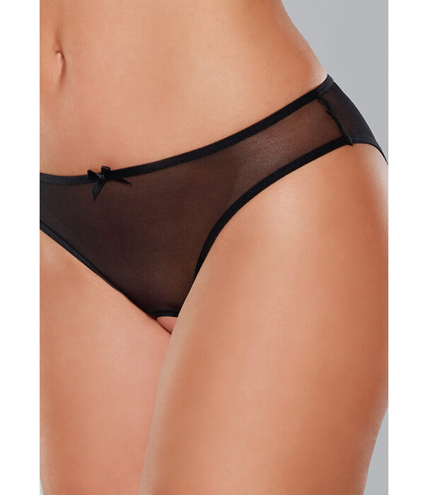 Allure Open Panty Mesh - One Size