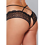Open Panty met Kantafwerking en Kruisbanden - One Size