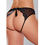 Open panty met mesh voorkant - One size