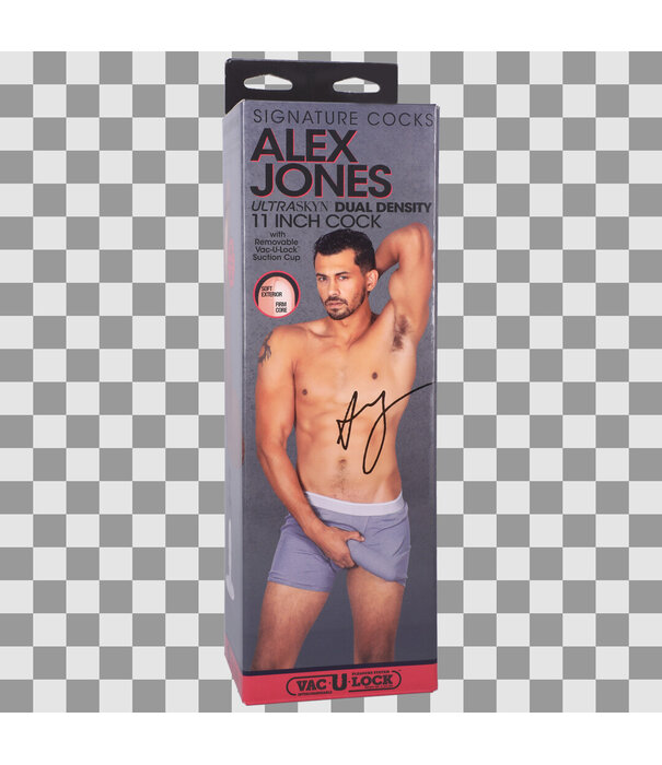 Doc Johnson Alex Jones - Realistic ULTRASKYN Dildo - 11 / 28 cm
