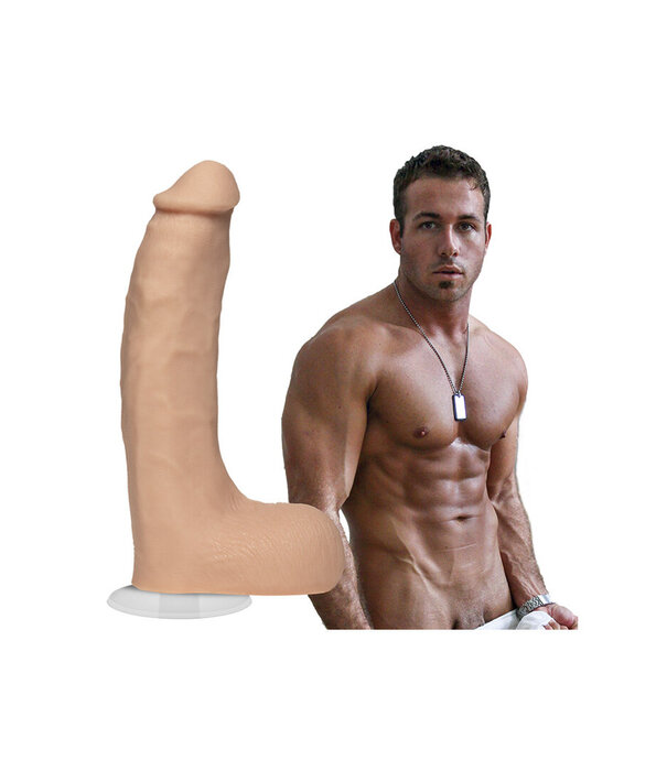 Doc Johnson Chad White - Realistic ULTRASKYN Dildo - 8 / 20 cm
