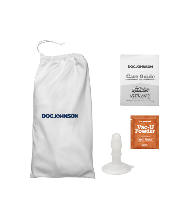 Doc Johnson Chad White - Realistic ULTRASKYN Dildo - 8 / 20 cm