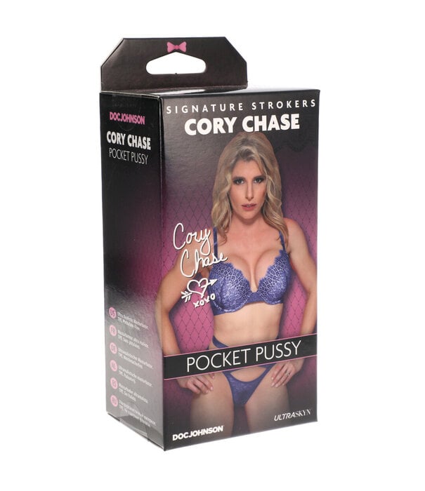 Doc Johnson Cory Chase - ULTRASKYN Pocket Pussy Masturbator