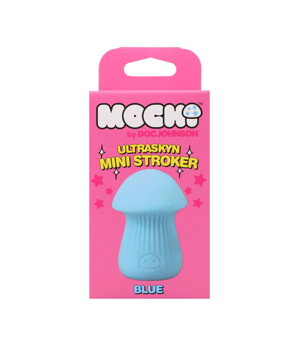 Doc Johnson Paddenstoel Stroker - ULTRASKYN Mini Stroker - Blauw