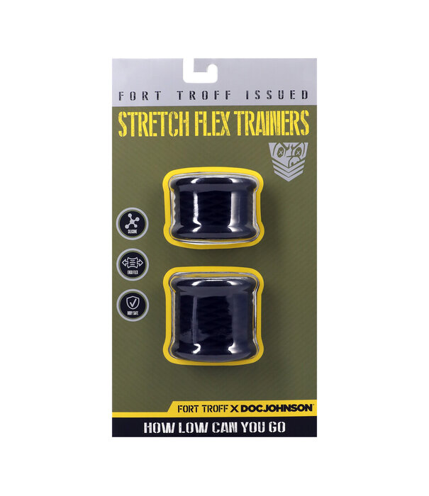Doc Johnson Stretch Flex Trainers - Zwart