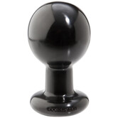 The Classic - Round Butt Plug - Large - Black