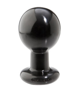 The Classic - Round Butt Plug - Large - Black