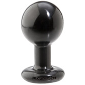 The Classic - Round Butt Plug - Medium - Black