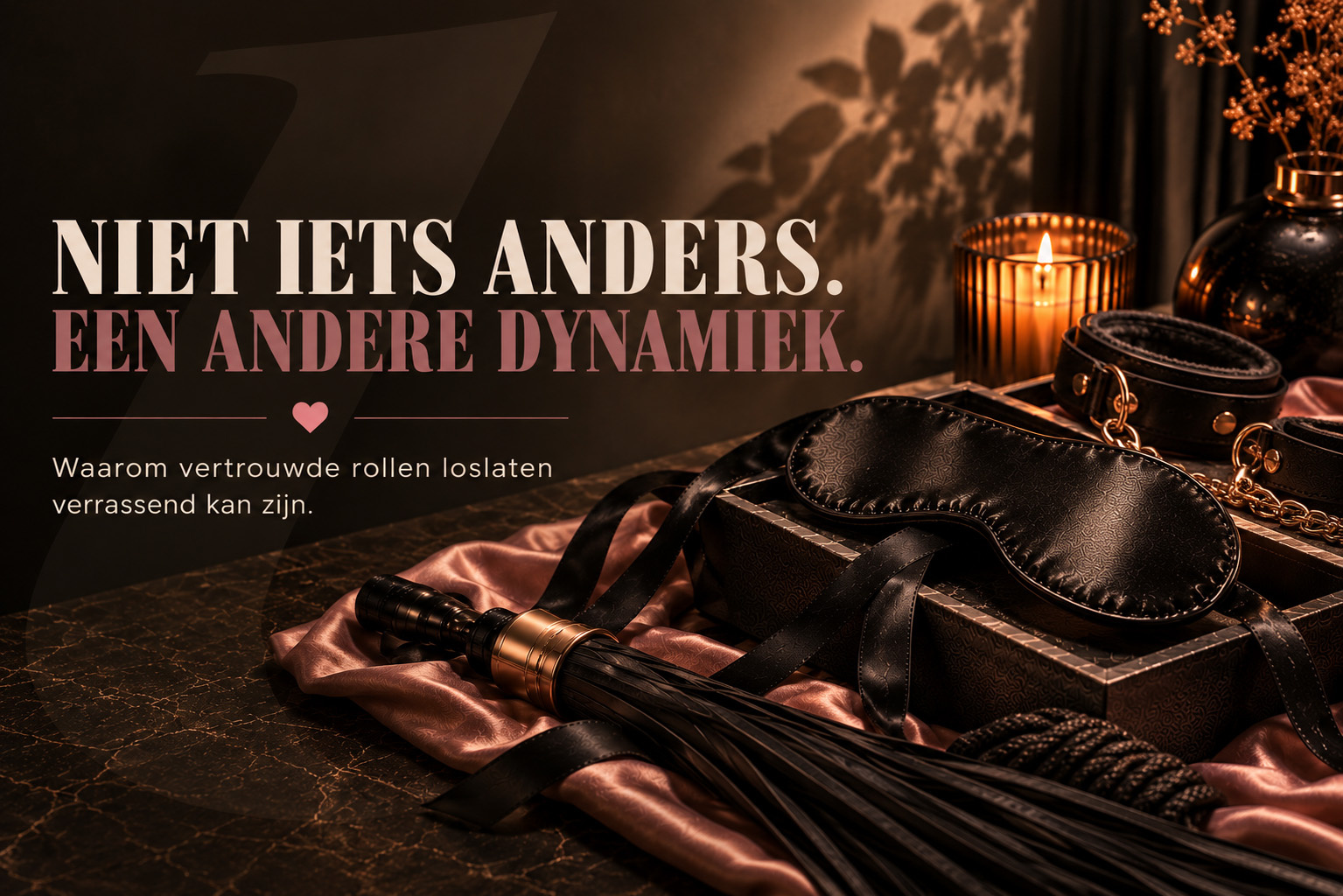 Waarom andere rollen in bed voor meer spanning kunnen zorgen