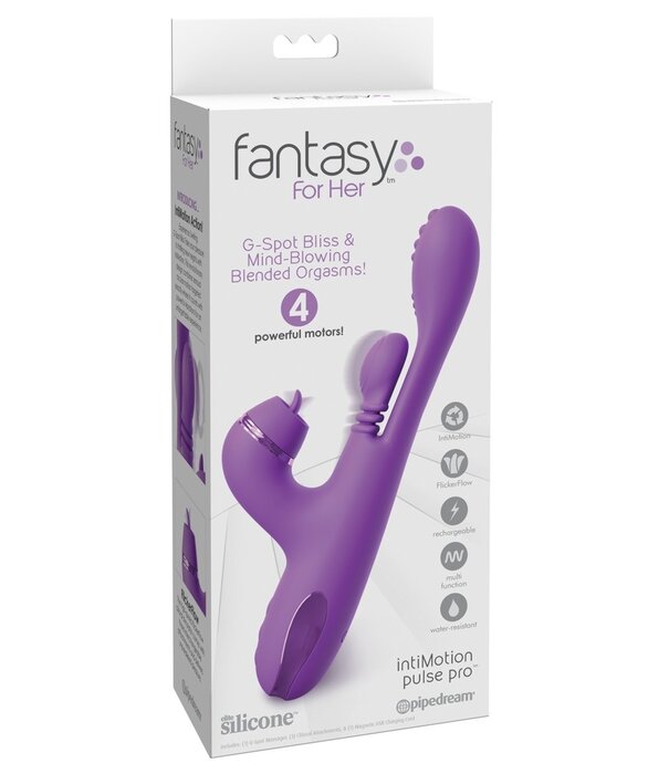 * Fantasy For Her IntiMotion Pulse Pro – Swirl, Pulse & Play Jouw Weg naar de Climax
