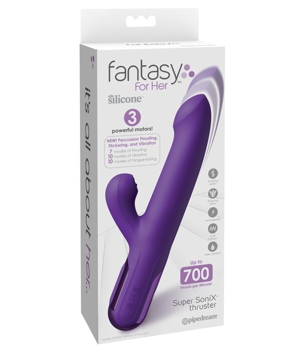 * Fantasy For Her Super SoniX Thruster – Een Explosieve Mix van Kracht, Ritme & Verleiding