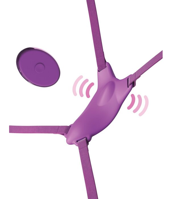 * Fantasy For Her Ultimate Butterfly Strap-On – Spreid je Vleugels en Ontdek Nieuwe Sensaties