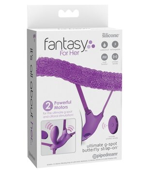 Ultimate G-Spot Butterfly Strap-On