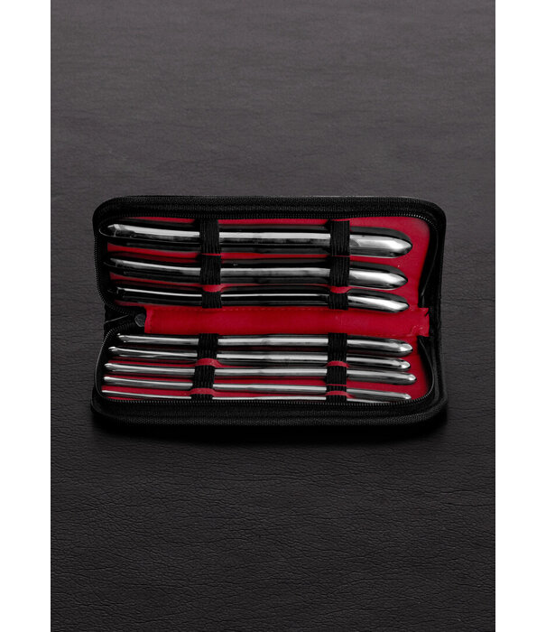 Steel by Shots Hegar Sound Dubbele Eind Dilatator - 8 Stuks