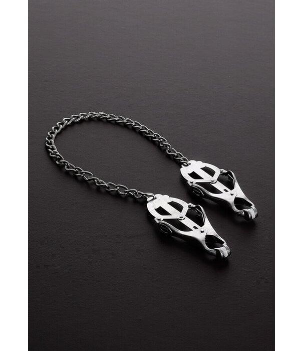 Steel by Shots Clover Tepelknijper met Ketting