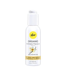 Organic - Intimate Flavours - Vanilla - Oral Delight Gel - 3.4 f loz / 100 ml
