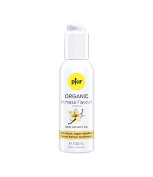 Organic - Intimate Flavours - Vanilla - Oral Delight Gel - 3.4 f loz / 100 ml