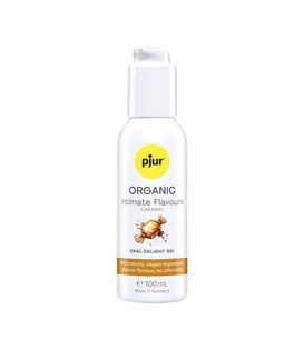Organic - Intimate Flavours - Caramel - Oral Delight Gel - 3.4 f loz / 100 ml