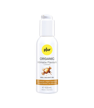 Organic - Intimate Flavours - Caramel - Oral Delight Gel - 3.4 f loz / 100 ml