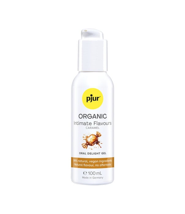 Pjur Organic - Intimate Flavours - Caramel - Oral Delight Gel - 3.4 f loz / 100 ml