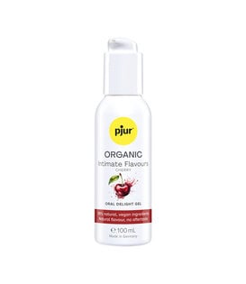 Organic - Intimate Flavours - Cherry - Oral Delight Gel -3.4 f loz / 100 ml