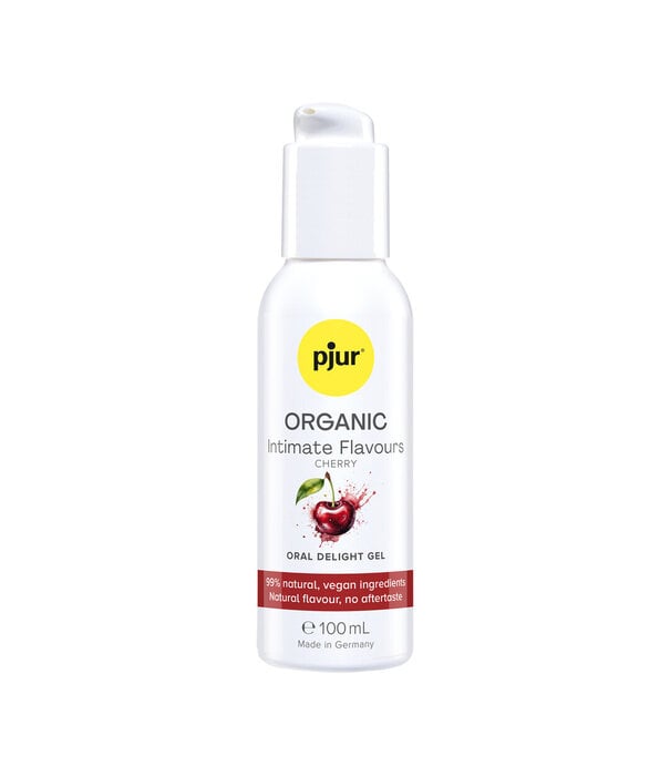 Pjur Organic - Intimate Flavours - Cherry - Oral Delight Gel -3.4 f loz / 100 ml