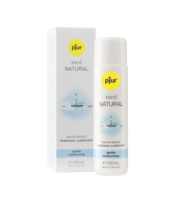 Pjur Med Natural - Waterbased Lubricant Gentle Moisturising - 3.4 fl oz / 100 ml
