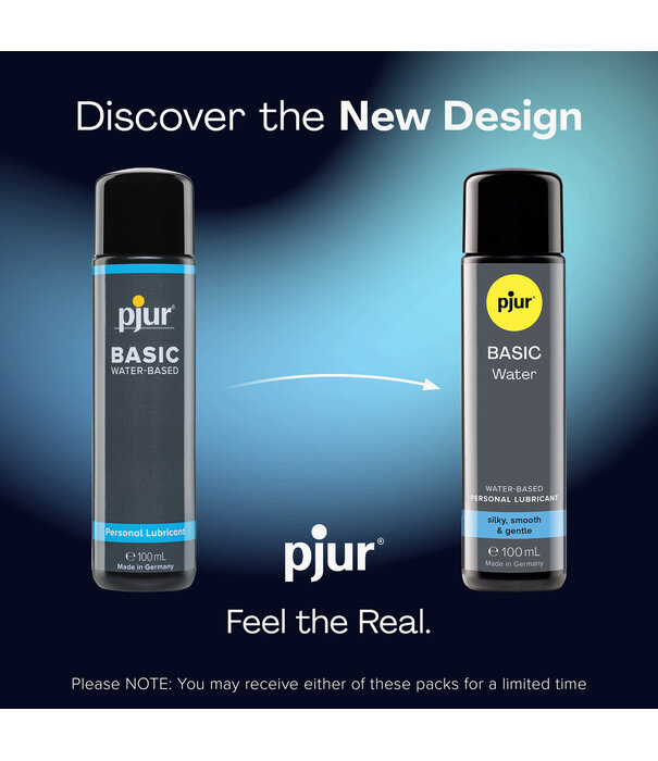 Pjur Basic Water - Waterbased Lubricant - 3.4 fl oz / 100 ml