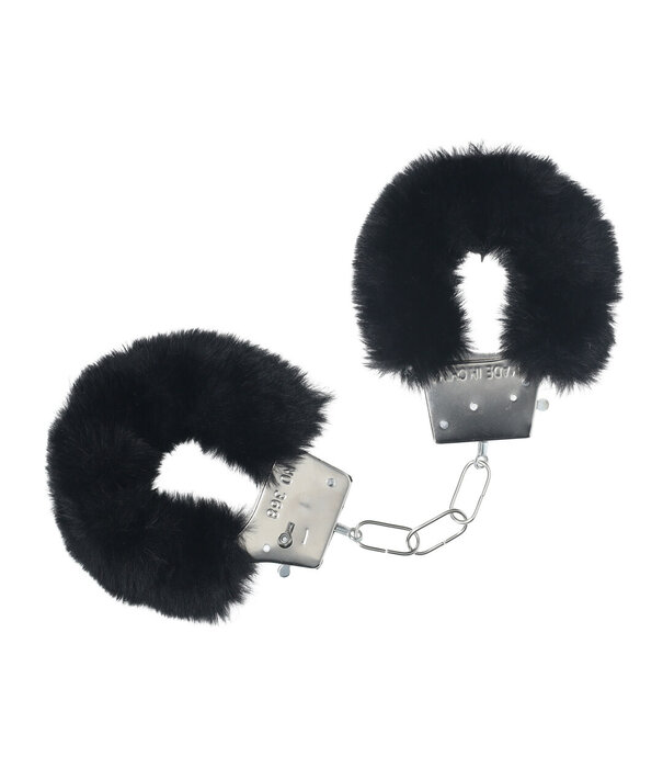Ouch! by Shots Classic Fluffy Handboeien - Zwart