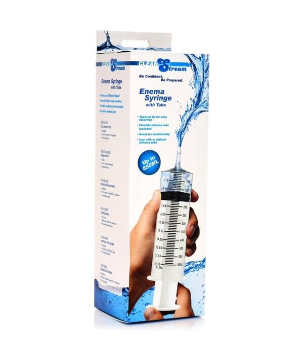 Spuit met Tube - 550 ml