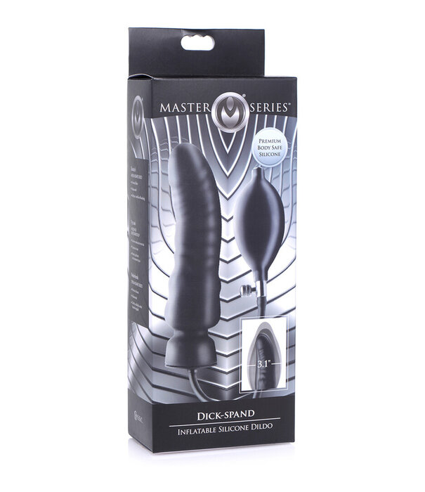 Dick-Spand - Opblaasbare Siliconen Dildo